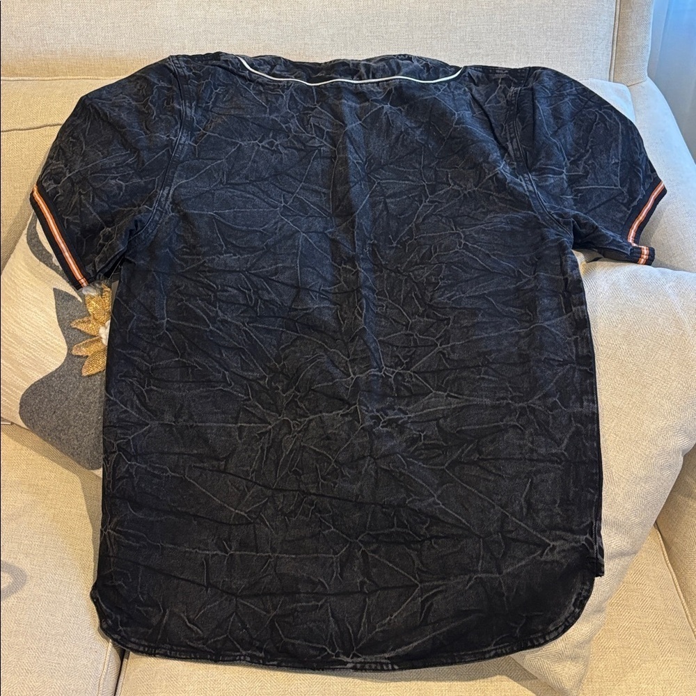 Original Fables OG Denim Black Washed Baseball Jersey size Large - Picture 7 of 7